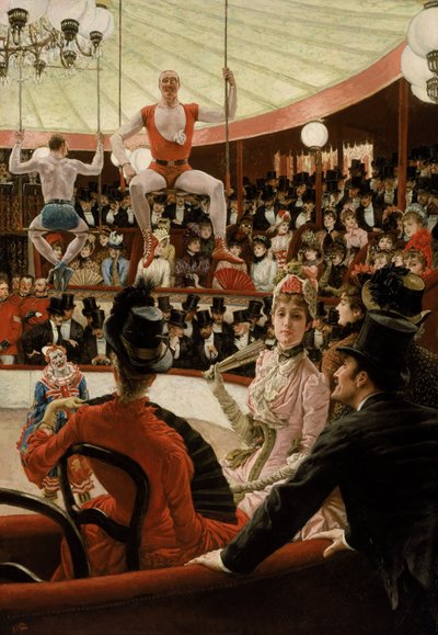 Women of Paris: The Circus Lover by James Jacques Joseph Tissot